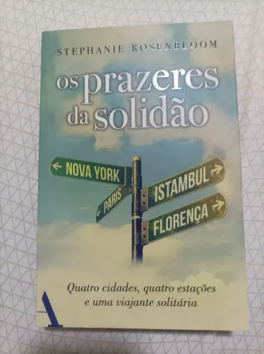Livro os prazeres da solidão