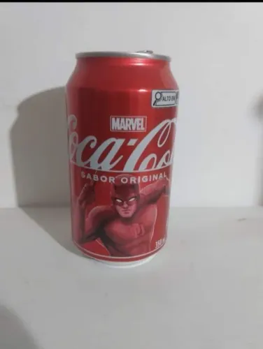 Latinha Coleção Marvel Coca Cola Demolidor - Higienizada