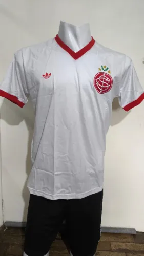 Camisa do Internacional Branca retrô Adidas 