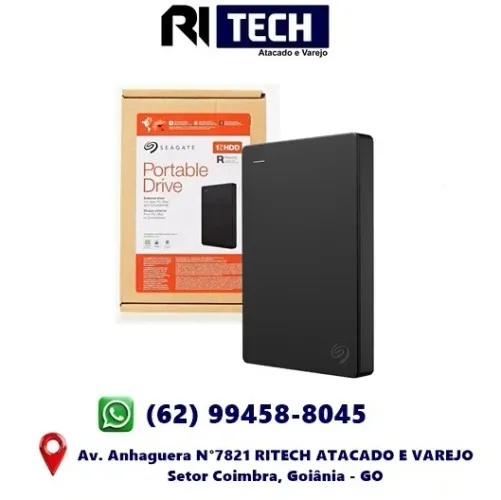 HD Externo Portátil Seagate Expansion 1TB USB 3.0
