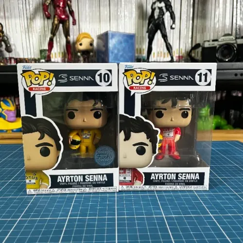 Kit Funko Pop Ayrton Senna 10 e 11