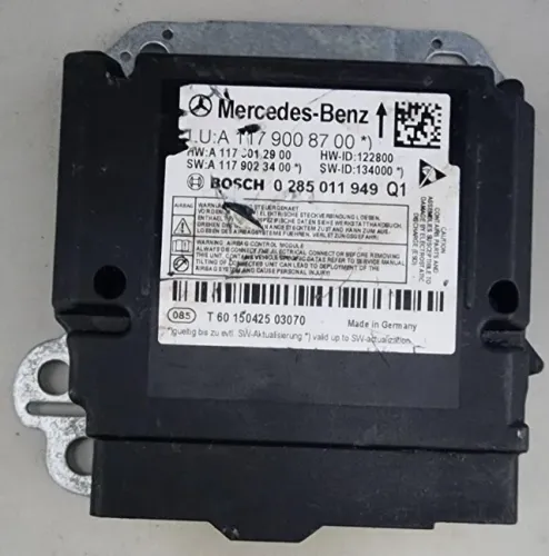 Módulo Airbag Mercedes Gla 200 Bosch 0 285 011 949
