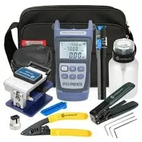 Kit Fibra Óptica Caneta 10km Clivador Fc-6s Power Meter Ftth
