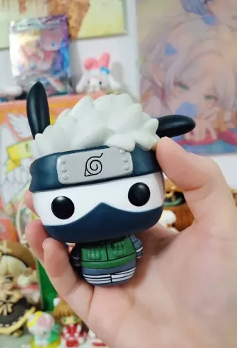 Funko Pop Colecionável: Pochacco Kakashi - Pronta entrega - Naruto X Hello Kitty