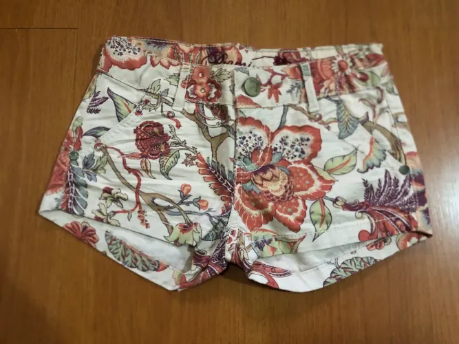 Lote com 2 shorts infantil polo wear tam 8 anos novo