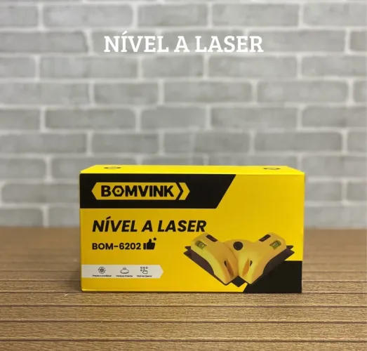 Marcador De Nível Laser 90 Graus Esquadro Profissional Bom-6202 5a 