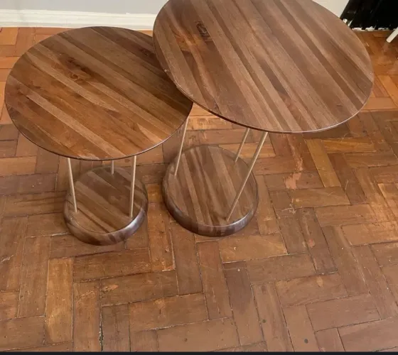 Conjunto 2 mesinha de canto