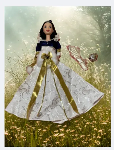 Boneca Branca de Neve Lindíssima e Conservada 