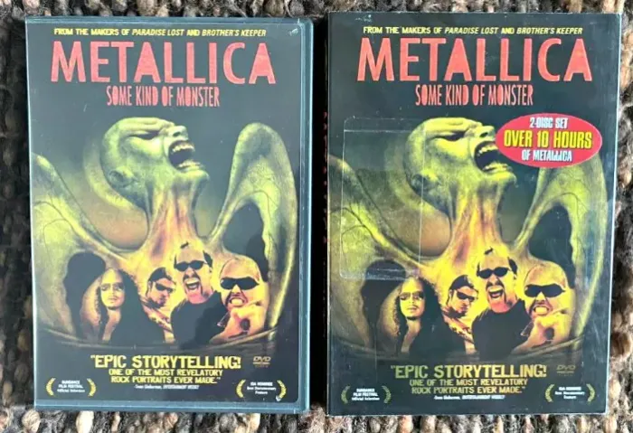 METALLICA DOCUMENTÁRIO SOME KIND OF MONSTER DVD DUPLO IMPORTADO EXCELENTE ESTADO 
