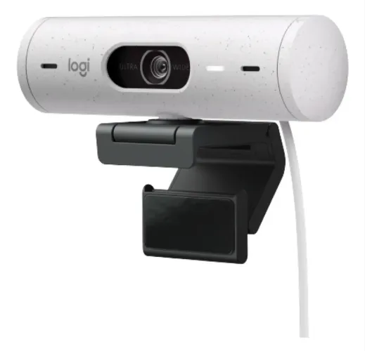 Webcam Full HD Logitech Brio 500 - Branco