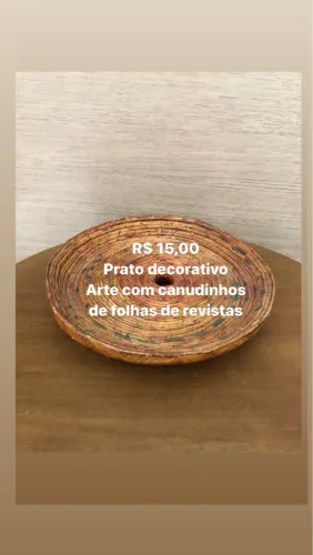 Prato decorativo