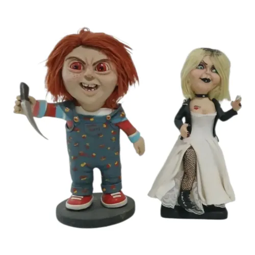 Boneco Chucky e Tiffany 