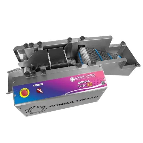 Máquina para empanar salgados - Consultomaq