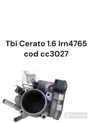 TBI Corpo de borboleta cerato 1.6 Irn4765 - Peça Automotiva