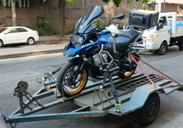 Carretinha para Moto Aluguel