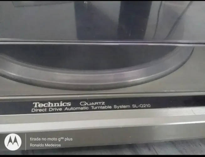 Toca disco Tecnics directo drive quartz SL q210