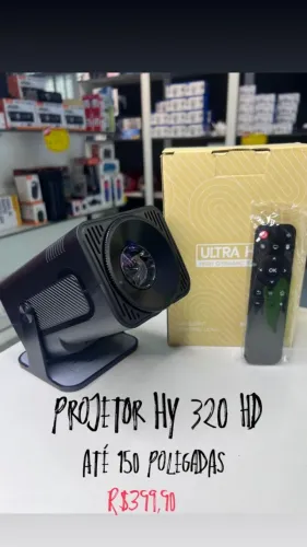 Projetor Smart Android Full HD - Portátil, Moderno e Completo!