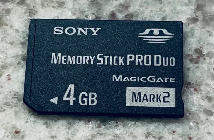 Memory Stick Pro Duo 4GB Mark2 Sony