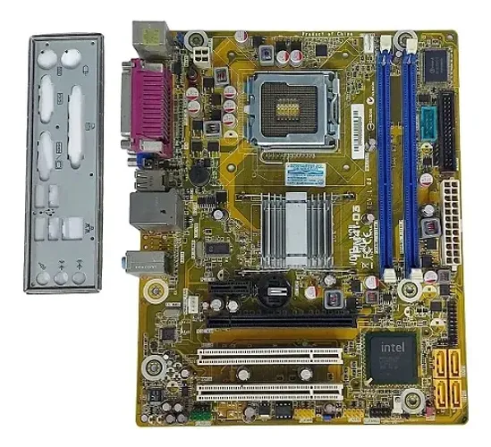 Kit Placa mãe 775 IPM41-D3 + Memória + Processador 