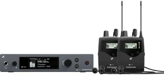 Sistema De Monitoramento Sem Fio Ew lem<br><br>G4-twin-g Sennheiser
