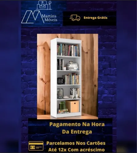 GRANDE PROMOÇÃO ESTANTE LIVREIRO ENTREGA GRÁTIS 