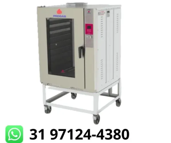 Forno Turbo 10 Esteiras a Gás Progas