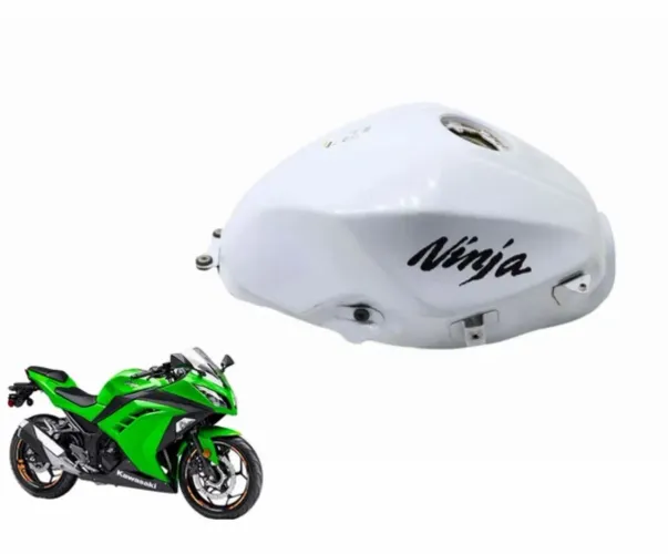 Tanque Combustível Kawasaki Ninja 300 Ninja300 13-18 BRANCO
