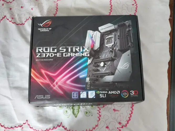 RoG Strix z370-E Gaming + i5 8600k