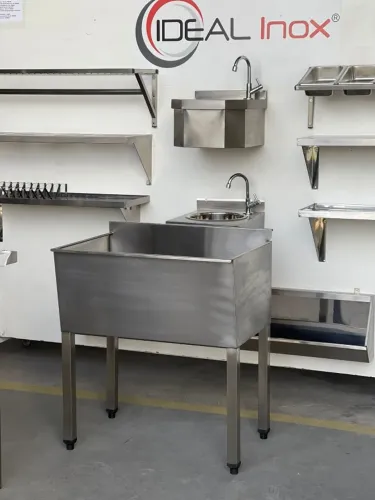 Tanque Cuba inox com 75cm de comprimento - Temos em diversas medidas