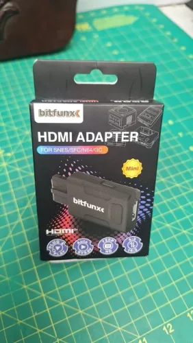 Adaptador HDMI super Nintendo Nintendo 64 e gamecube