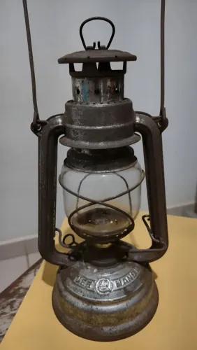 lampião original alemão - feuer hand suprax glas