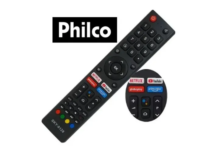 Controle Remoto Tv Philco Android Ptv32e20agbl Ptv40g71agbl Le 7718  Arduino COD-CP855 