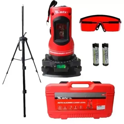 Nivel Laser 150mm Tripé 1100mm Autonivelamento Mtx