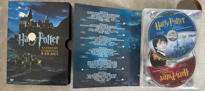 DVD Box completo Harry Potter