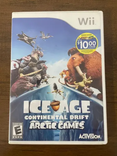 Ice Age Continental Drift Arctic Games - Nintendo Wii Usado Mídia Física