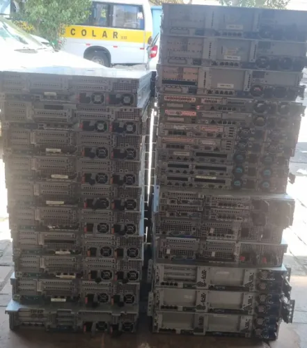 Lote Servidores Dell R720 r730 r710 r610 hp dl380 dl360 g8 g7 g9