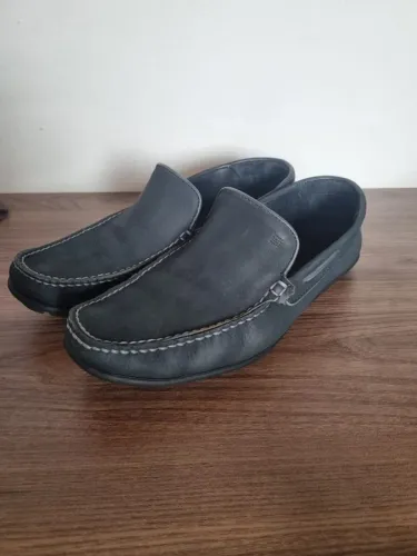 DESCONTO PARA VENDER Calçados Mocassim Couro Preto