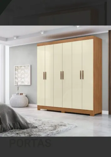 Guarda-Roupa Moderno com Design Elegante