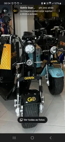 Moto Elétrica Gotrix X13 - Sem habilitação 