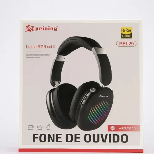 Fone Bluetooth Peining PEI-29 RGB