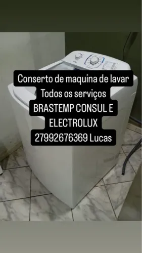 Conserto de maquina de lavar