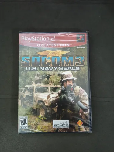 SOCOM 3 U.S navy Seals (LACRADO) para PS2