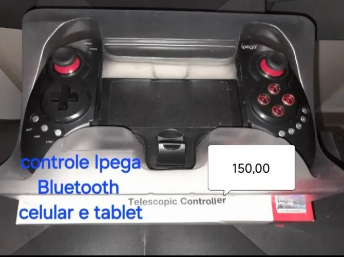 Controle para jogos celular, tablet por bluetooth