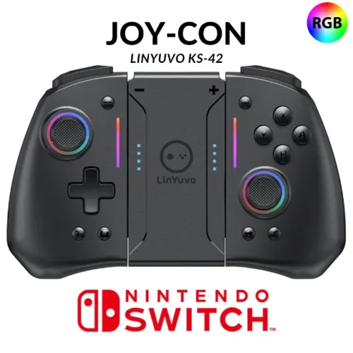 Controle Profissional RGB para Switch KS-42 Meteor LinYuvo Original NOVO - Faço Envio OLX