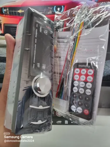 Rádio de Carro MP3 USB SD Bluetooth - Lacrado