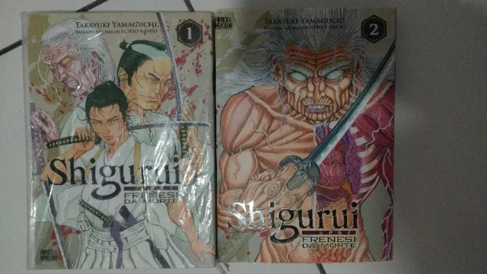Shigurui: Frenesi da Morte volumes 1 e 2
