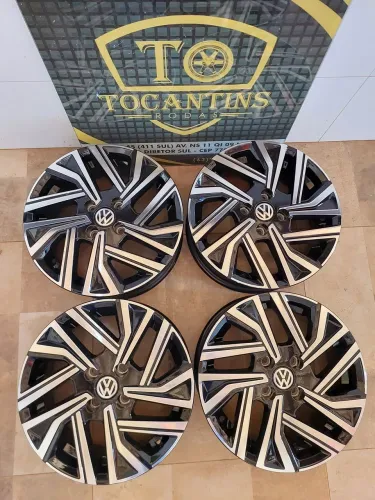 Lançamento rodas aro 15 Modelo virtus exclusive
