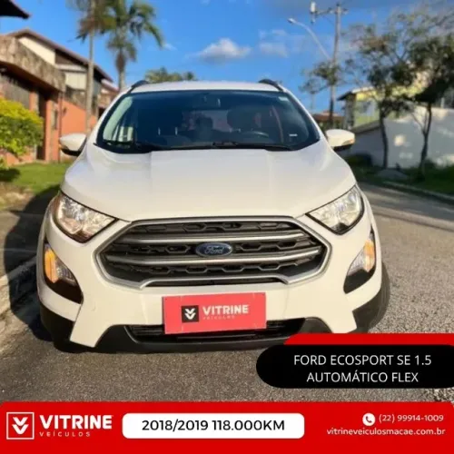 Ford Ecosport SE 1.5 12V Flex 5P Aut. 2019