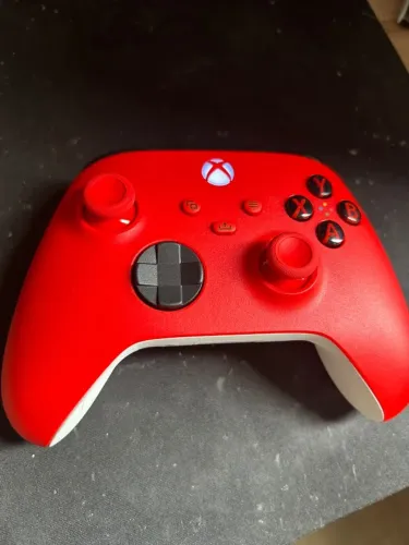 Controle Xbox Series Pulse Red Original Microsoft - Sem Fio