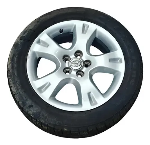 Roda Aro 16 C/pneu Toyota Corolla 2.0 2009 A 2012 Detalhe Prata